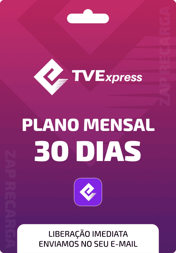 TVE Express Plano Mensal 30 dias